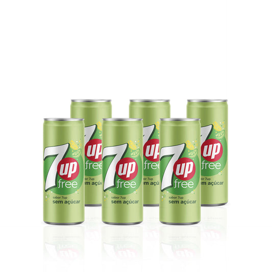 7UP Gratis Lata 33 cl - Pack 6 x 33 cl