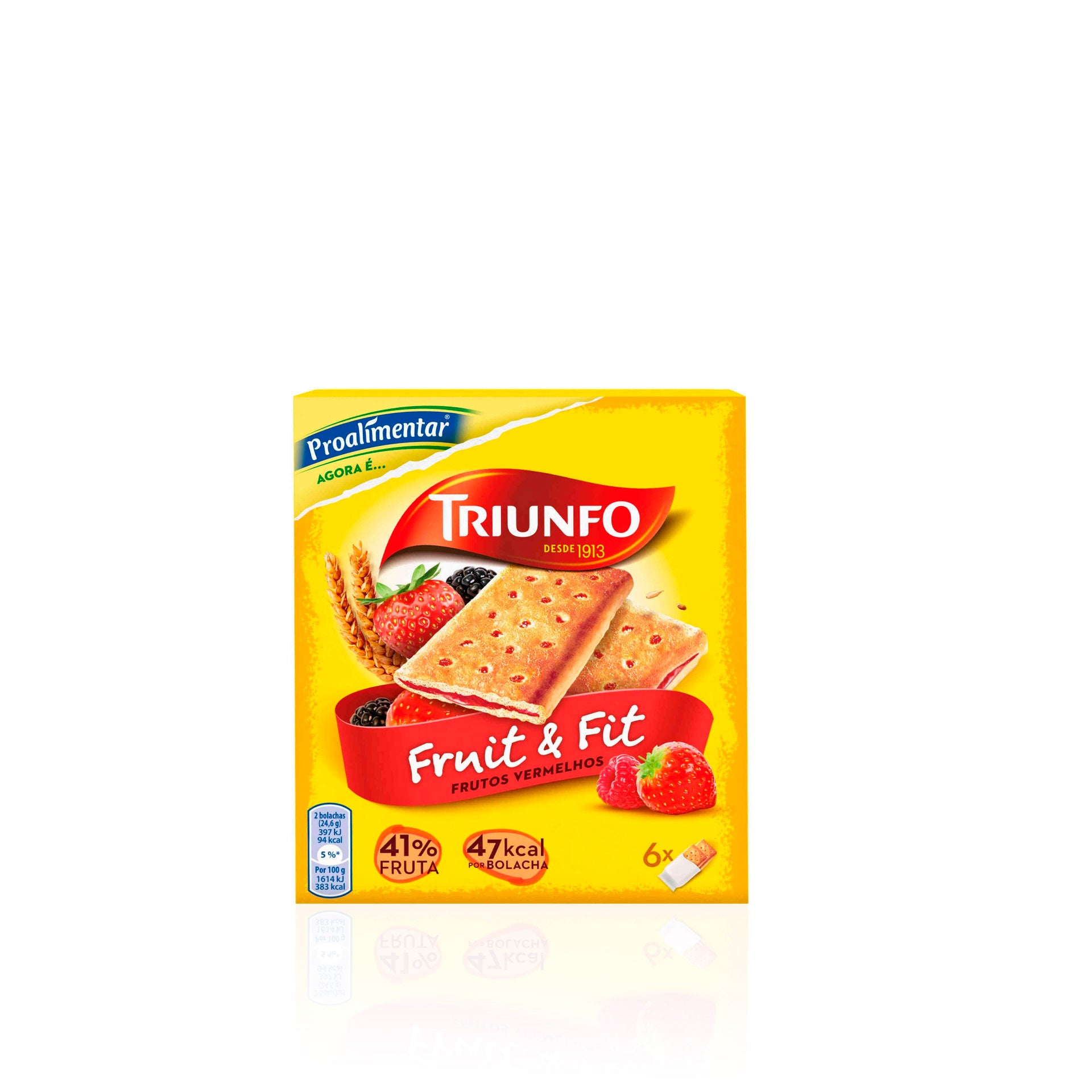 Proalimentar Fruit &amp; Fit Galletas Frutos Rojos 148 gr