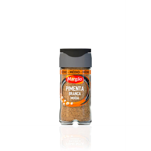 Margão Pimenta Branca Moída Frasco 40 gr