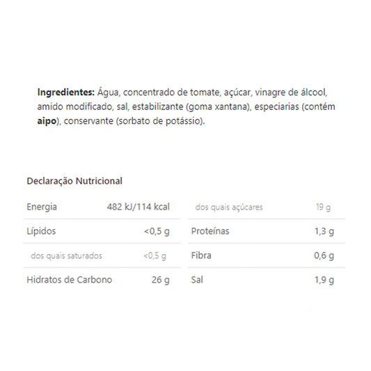 Dom Duarte Ketchup Top Down 280 gr