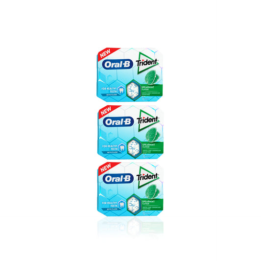 Trident Oral-B Spearmint 17 gr - Pack 3 x 17 gr