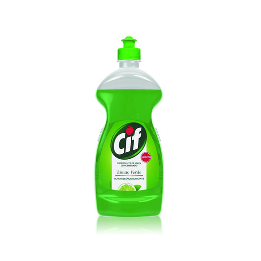 Cif Lemon Green Detergente Lavavajillas Manual 600 ml