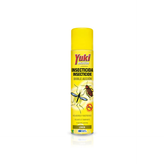 Yuki Insecticida Doble Acción Limón 300 ml