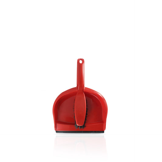 Apanhador do Lixo + Escova Vermelho