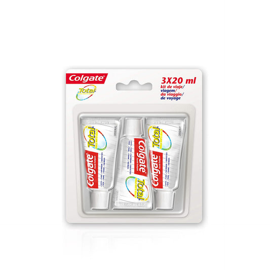 Colgate Pasta de Dentes Pack de Viagem 3 x 20 ml