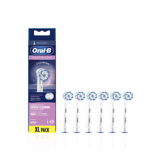 Oral-B Recarga Escova de Dentes Sensitive Clean 6 un