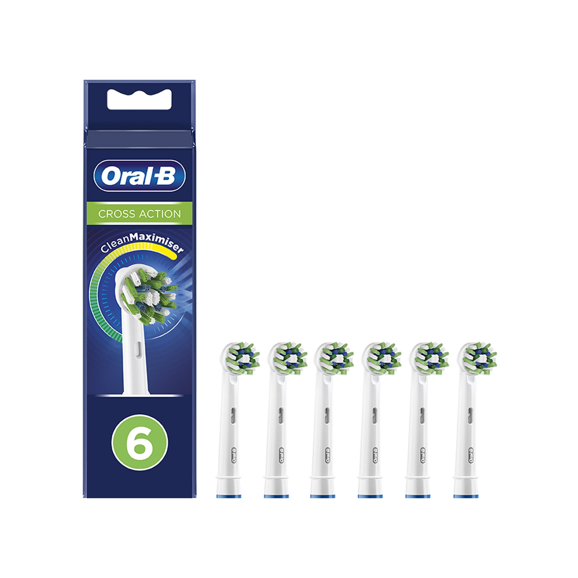 Oral-B CrossAction Cepillo Dental Recambio 6uds