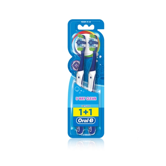Oral-B Complete Escova de Dentes 5Way Clean 2 un