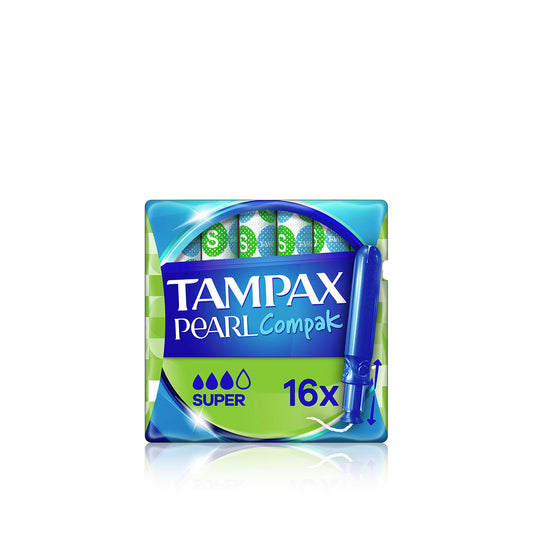Tampax Tampões com Aplicador Pearl Compak Super 16 un