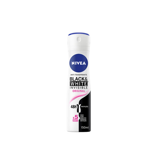 Nivea Invisible for Black & White Desodorizante Spray Original 150 ml