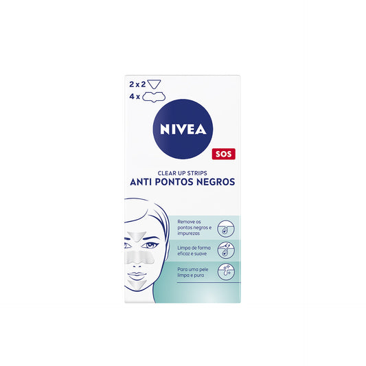 Nivea Clear-up Strip Banda de Rosto Anti Pontos Negros 6 un