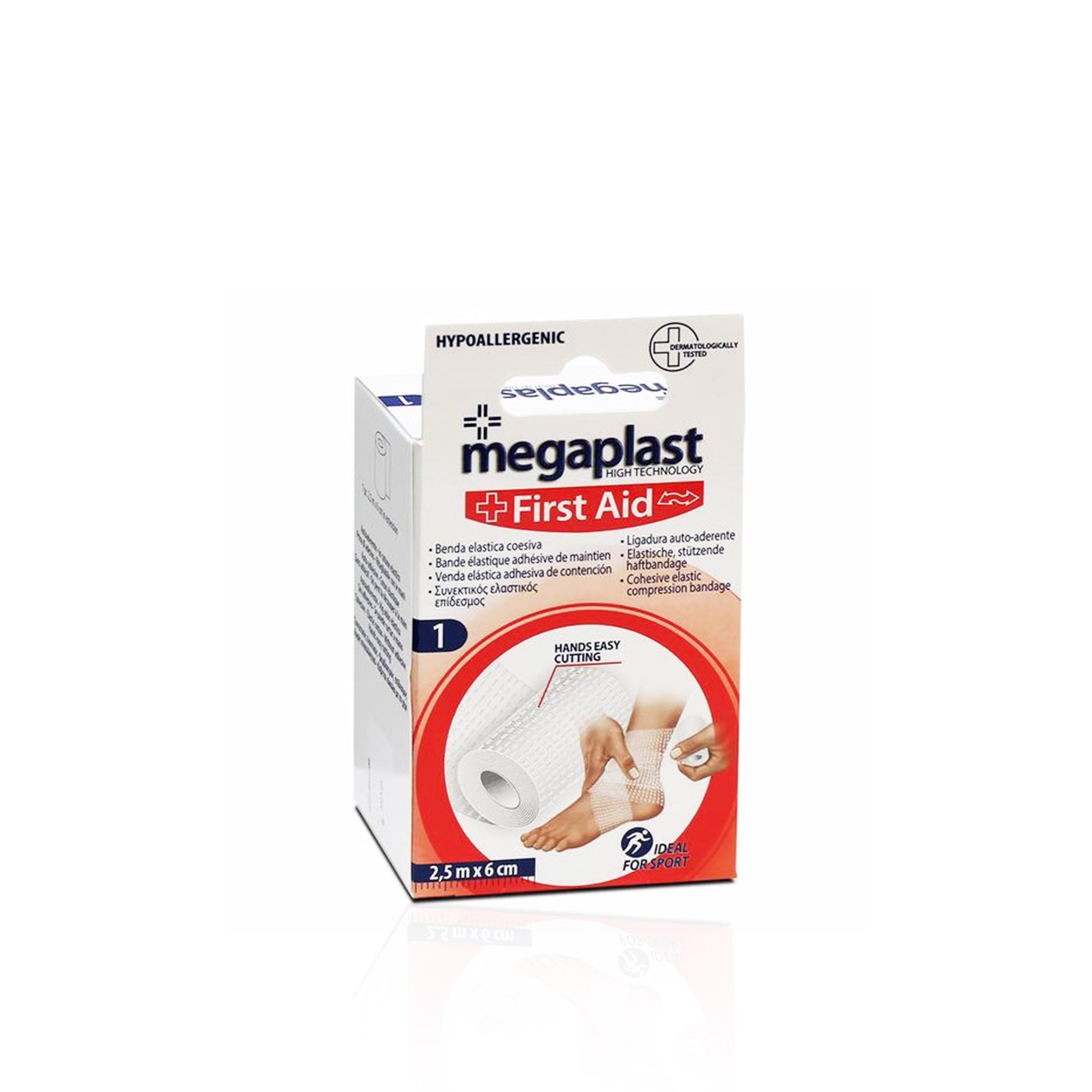 Ligadura Elástica Adhesiva Megaplast 2,5 m