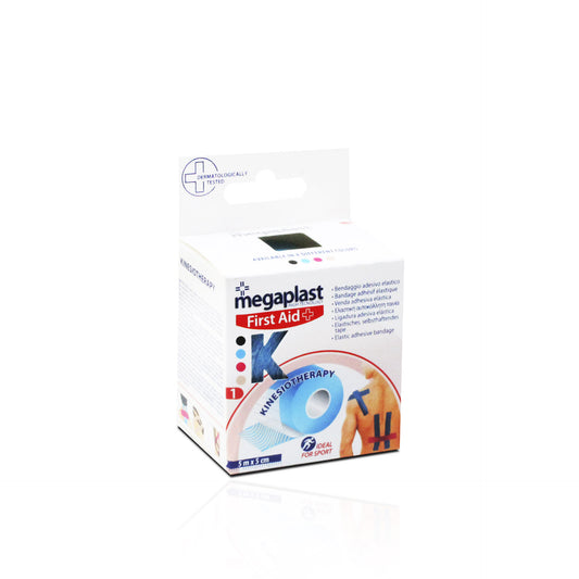 Megaplast Ligadura Elástica Adesiva Azul  5 m