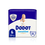 Dodot Sensitive Fraldas T6 mais de 13 kg 32 un