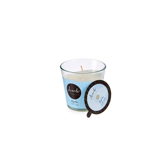 Vela Perfumada em Copo de Vidro Algodão