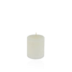 Vela Basic Kool Columna Blanco Rústico 7,5 cm
