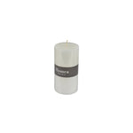 Vela Basic Kool Columna Blanco Rústico 10 cm