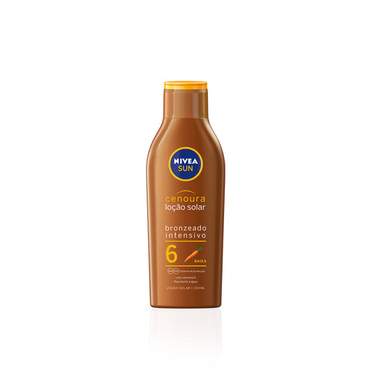 Nivea Loção Solar Cenoura FP6 200 ml