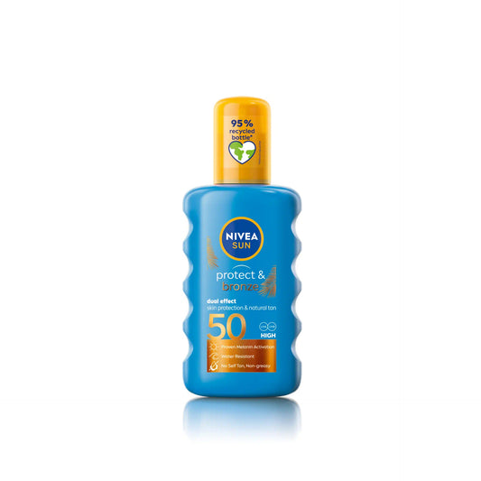 Nivea Sun Spray Protect & Bronze FP50 200 ml
