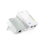 TP-Link TL-WPA4220KIT AV600 2-Port Wifi Powerline Adapter Starter Kit