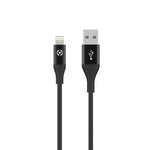 Celly Cabo Lightning para USB 1 mt Preto