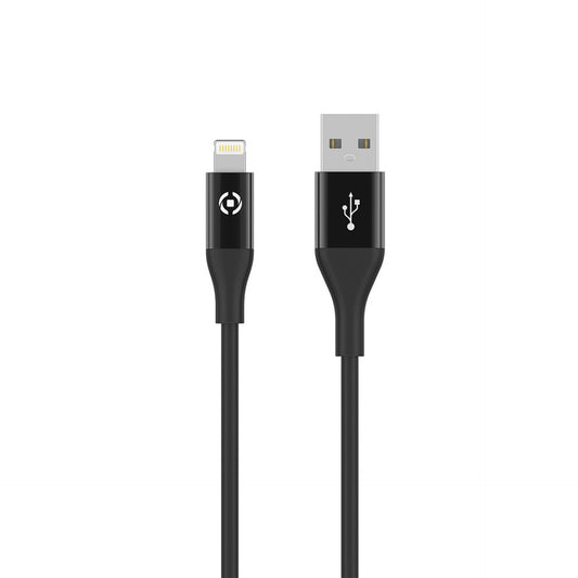 Celly Cable Lightning a USB 1 mt Negro