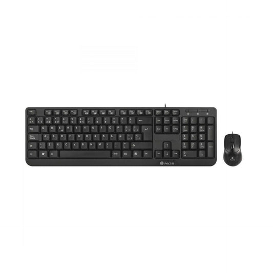 NGS Teclado Português + Rato com fio COCOAKIT