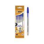 Bic Cristal Blister de 5 Canetas Esferográficas Azul