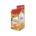 Bic Cristal Caixa de 50 Canetas Esferográficas Cor Vermelha