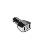 Celly Turbo Car CH. 3USB 4.4A Preto