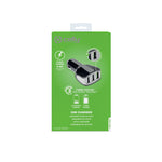 Celly Turbo Car CH. 3USB 4.4A Preto