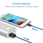 Anker Cable Lightning PVC 3ft Blanco