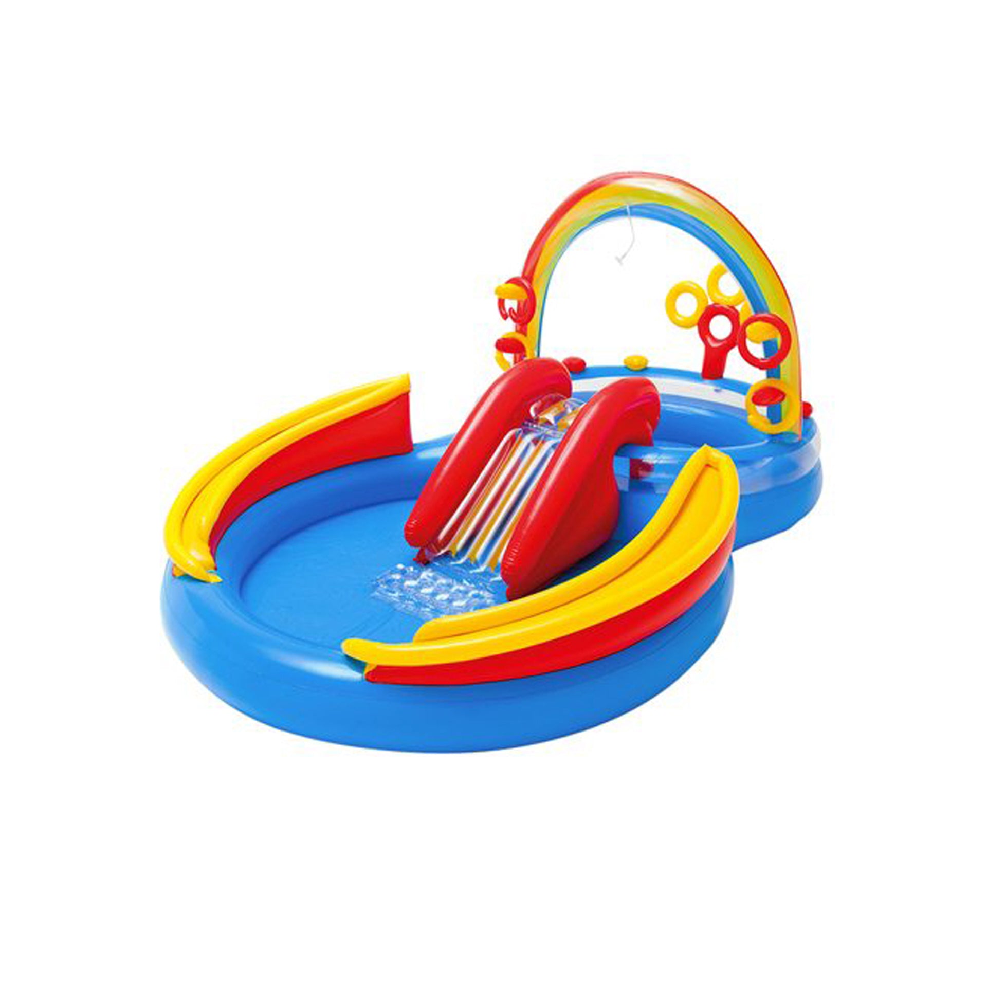 Centro Hinchable de Juegos Acuáticos Intex Rainbow 428 Litros