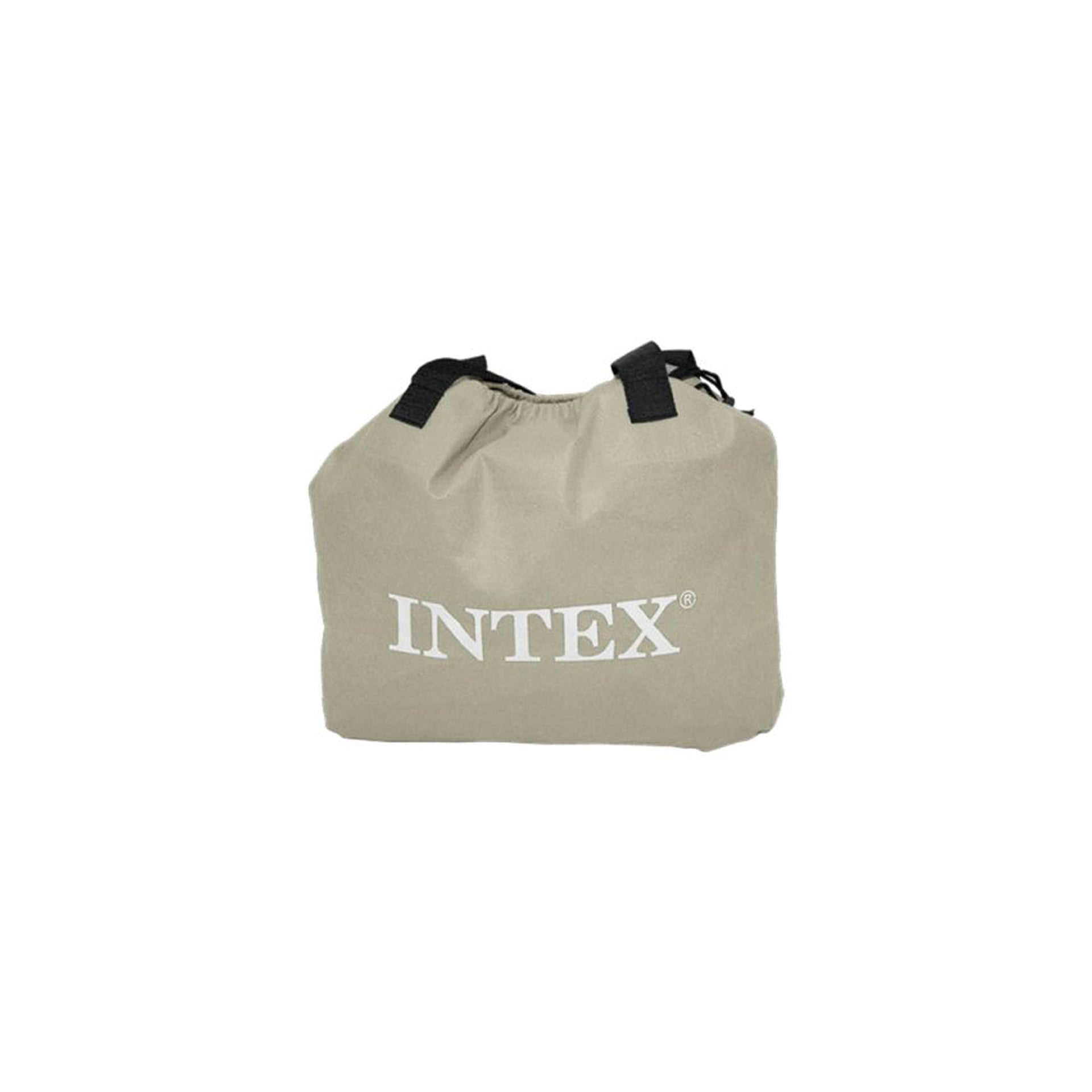 Intex Colchão Insuflável Casal Dura Beam Basic Queen com Bomba Elétrica