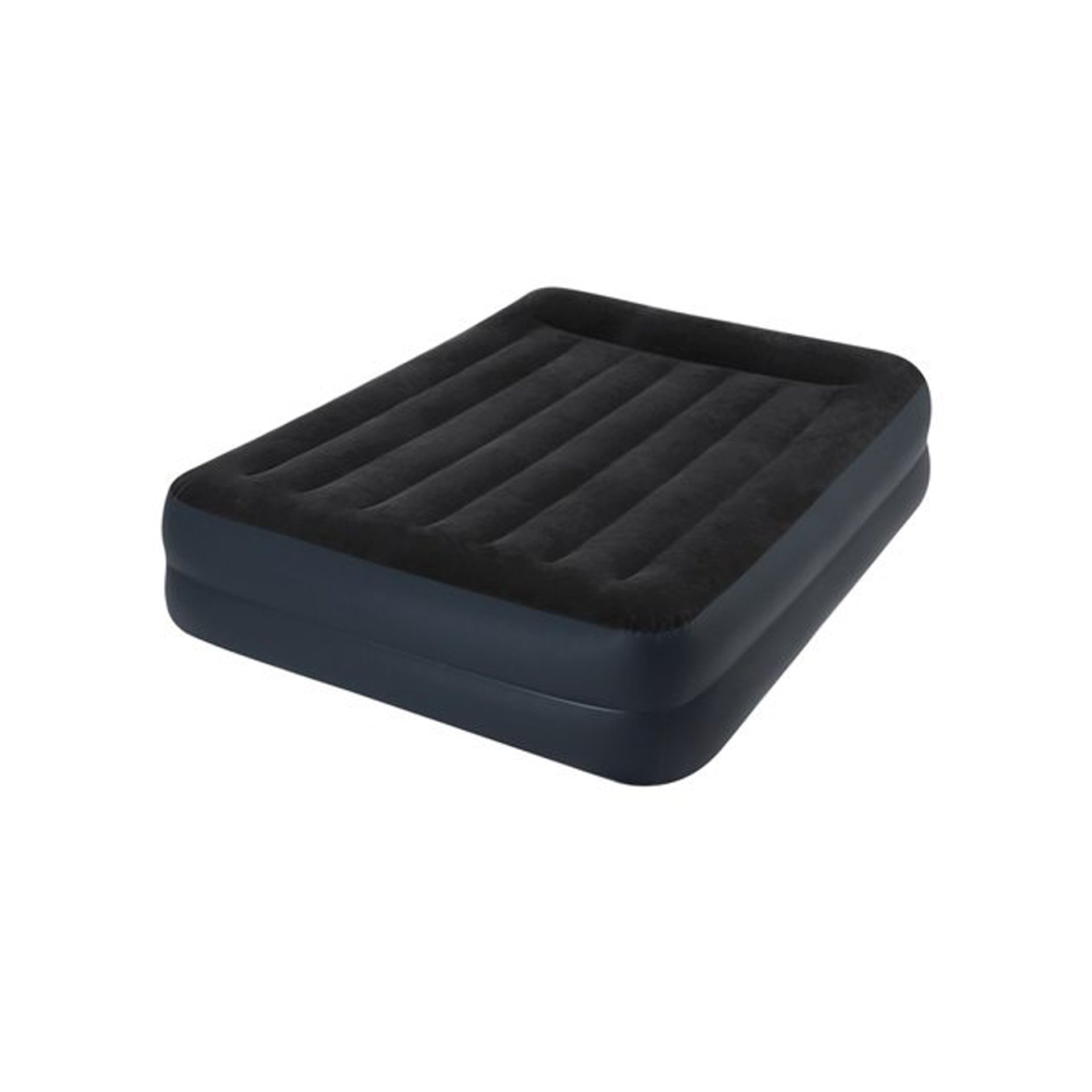 Intex Colchão Insuflável Casal Dura Beam Basic Queen com Bomba Elétrica