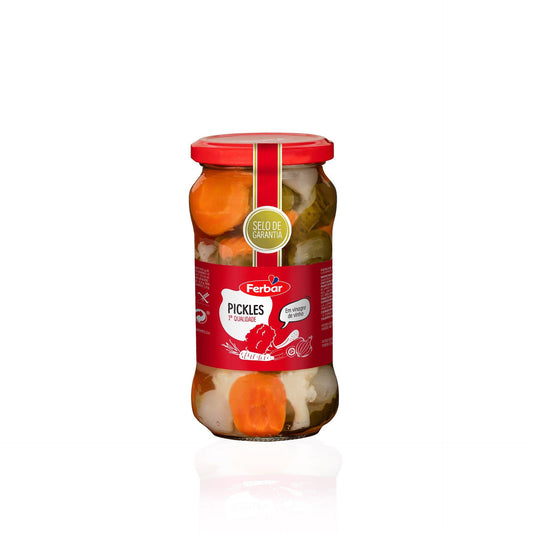 Ferbar Pickles Em Vinagre 345 gr