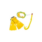 Intex Conjunto Gafas + Tubo + Aletas Infantiles Policarbonato Master +8 años