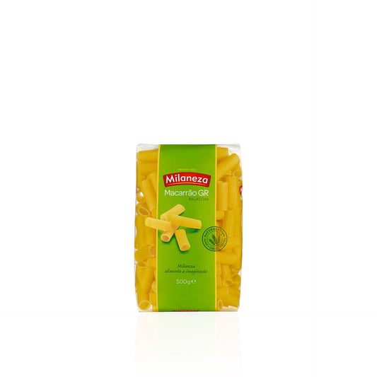 Milaneza Massa Macarrão Grande Riscado 500 gr