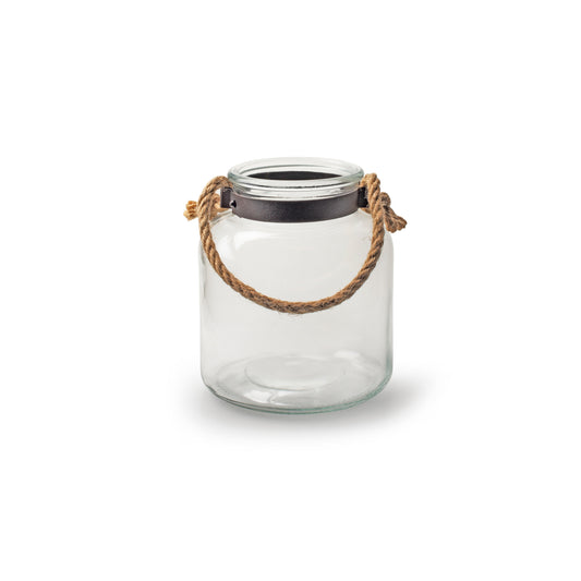 Suporte de Velas com Corda 16 cm Rubstique