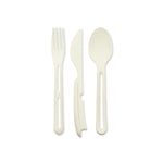 Koziol Conjunto de 3 Talheres Branco Klikk