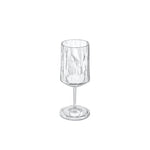 Koziol Copo Plástico Pé Alto Transparente 350 ml Club Nº4