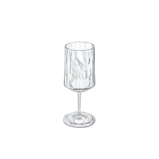Koziol Copo Plástico Pé Alto Transparente 350 ml Club Nº4
