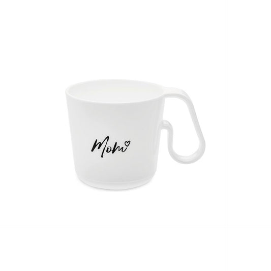 Koziol Caneca Plástica Branca Mom
