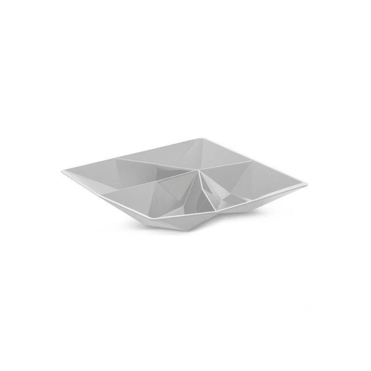 Koziol Taça de Aperitivos Cinza 21x21 cm
