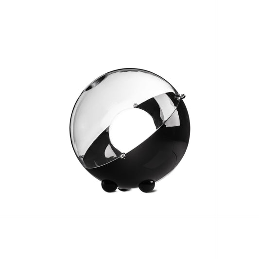 Koziol Candeeiro de Mesa Preto/Transparente 31,5 cm Orion
