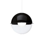 Koziol Plafón Negro/Transparente 32,7 cm Orion