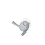 Gancho Koziol con ventosa Grey Bird