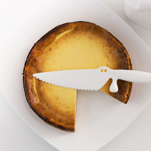 Koziol Faca de Cozinha Plástico Branca