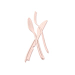 Koziol Conjunto de 3 Talheres Rosa Klikk