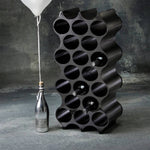 Koziol Suporte Modular Garrafas Preto Set Up